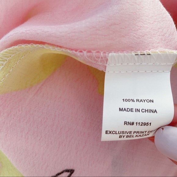 Anthropologie x Bel Kazan Open-Front Short Sleeve Duster Kimono NWT One Size - Picture 14 of 15